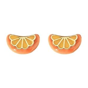 Mandarin Citrus 🍊 Post Earrings